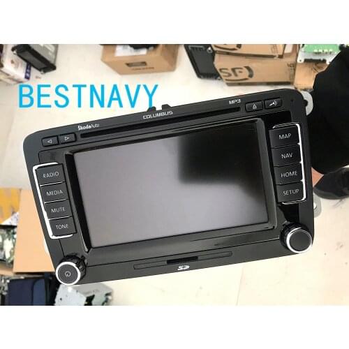 Original Car Navigation RNS510 radio green light LCD display modules for V W RNS510 RNS 510 Skoda Golf Passat DVD Player