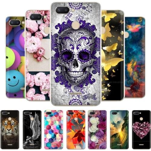 Silicone Case for Xiaomi Redmi 6 Cases Full Protection Soft TPU Back Cover for Redmi 6 Bumper Redmi6 Hongmi 6 Phone Shell Coque