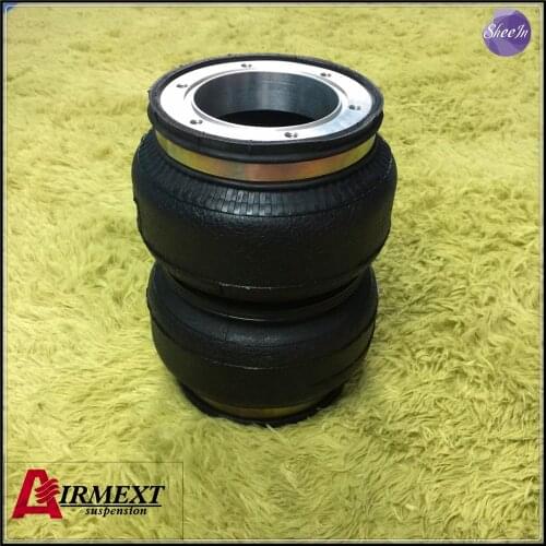 SN142187BL2-H/Cross typeAirlift 5813 hollow Double convolut rubber airspring/airbag shock absorber/pneumatic part/air suspension