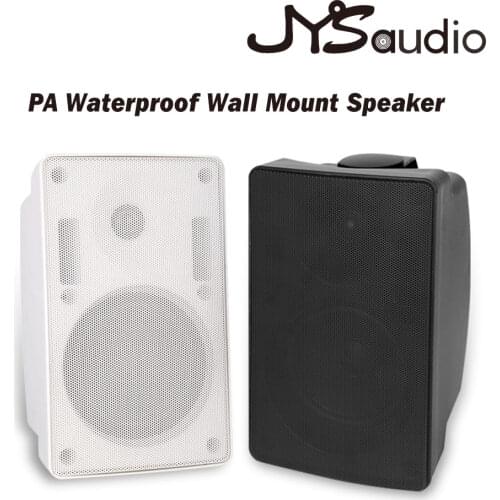Outdoor Speakers Waterproof Patio Deck Player Wall Mount Speakers Powerful Bass Garden Patio Home Swimming for Public Address