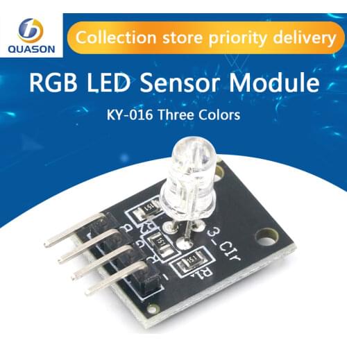 Smart Electronics FZ0455 4pin KEYES KY-016 Three Colors 3 Color RGB LED Sensor Module for Arduino DIY Starter Kit KY016