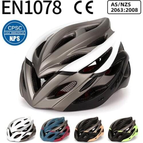 Joshock Batfox New Cycling Helmet Bicycle Outdoor Sports Safety EPS+PC Cover MTB Mountain Road Equipped with Tail Light