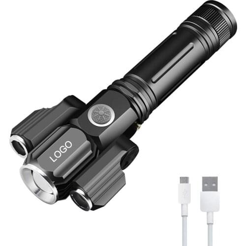 18650 Battery 4 Modes Waterproof Zoomable Usb Rechargeable Electric Torch 5w Xml T6 2xpg Led Tactical Flash Light Led Flashlight