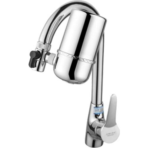 Faucet Water Purifier Percolator Faucet Ceramic Water Filter For Kitchen Office 360 Degree Rotating Faucet Water Purifier Tool