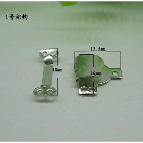 TNickle Hook and Bar Fastener Dress trouser Hemline Hook and Bar Skirt/Trouser Fastener Free shipping