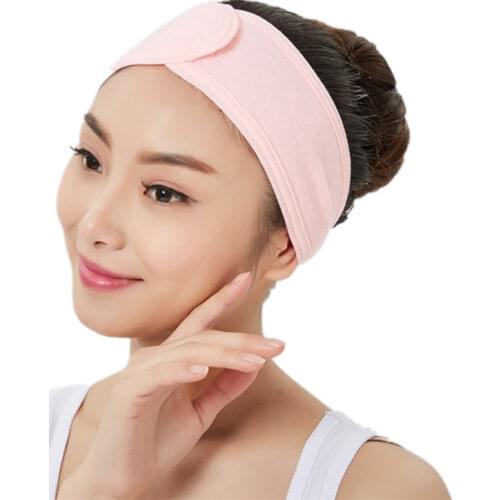 Women Adjustable Hair Band Soft Headband Hairband for Wash Face Shower Hair Accessories Makeup Yoga Sports Exercice Headwear