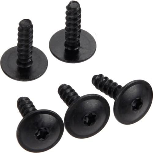10Pcs Auto Engine Cover Wheel Arch Inner Liner Mud Flaps Fender Mud Splash Guard Torx Screws Self Tapping For Audi N90775001