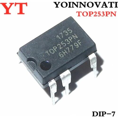 10pcs/lot TOP253PN TOP253 DIP-7 IC Best quality