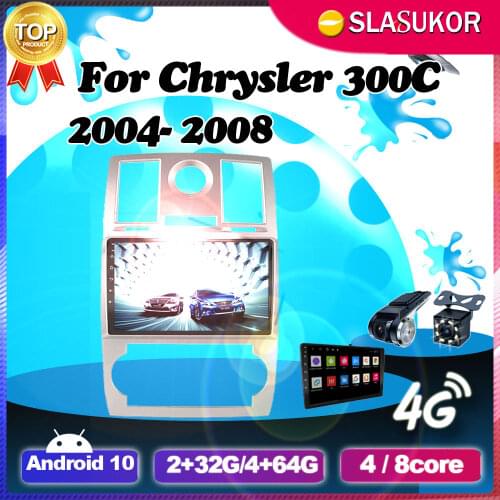 Android 10.0 Multimedia Player For Chrysler Aspen 300C 2004 2005 2006 2007 2008 Navigation GPS 4G Car Radio keine No 2 din DVD