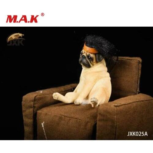 New JXK Studio 1/6 Decadent Dog Pug w/ Sofa JXK025A Animal Pet Model Display In Stock