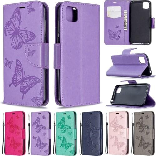 Leather Case on sfor Huawei Y5P Y6P Y7P P Smart 2020 Flip SlimStand Business Phone Cover For Huawei Y5 2018 Y6 Prime 2019 Coque