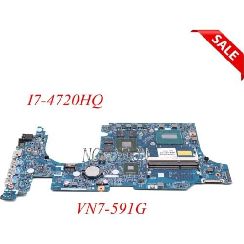 NOKOTION 448.02W03.001 NBMTD11003 NB.MTD11.003 Laptop motherboard for Aspire V Nitro VN7-591G I7-4720HQ GTX860 GDDR5 NBMTE110035