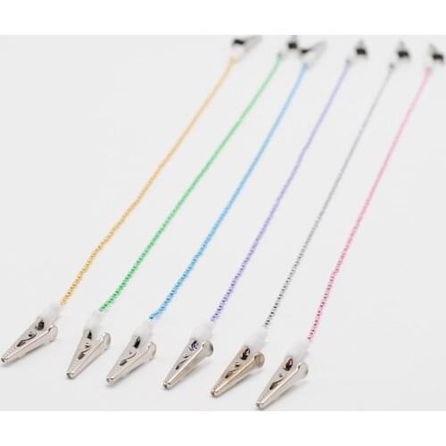 Disposable Dental Scarves Aprons Pad Bib Clip Beads Clip Iron/Stainless Steel For Lab Supplies