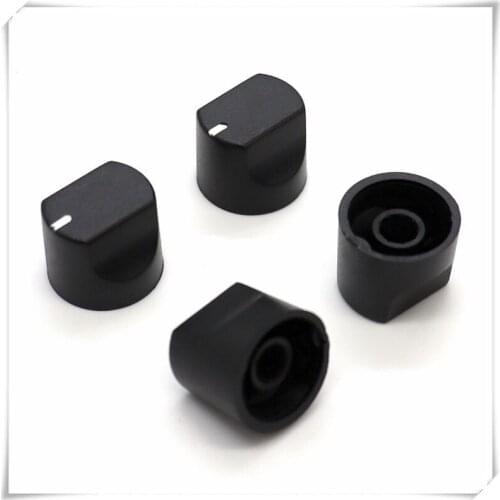 10 Pieces Plastic Flower Shaft Knob Diameter 19mm Height 15mm Potentiometer Encoder Knob Gear Shaped Inner Hole 6mm