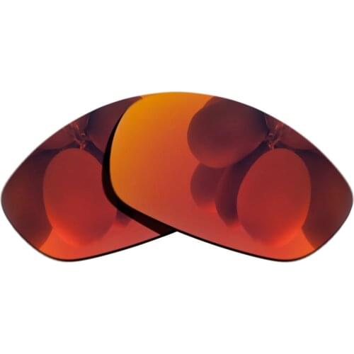 Polarized Sunglasses Replacement Lenses for-Splice Frame - Fire Red