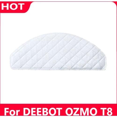 30/40/60/80 Pcs Disposable Rags Spare Parts For Ecovacs Deebot Ozmo T8 Vacuum Cleaner Mop Cloths Mopping Pads Accessroies