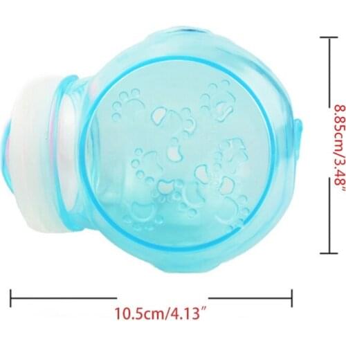 Hamster External Bathroom Pipe Cage Transparent Crystal Shower Sauna Room Bath Tub bathtub modification module Container Sandbox