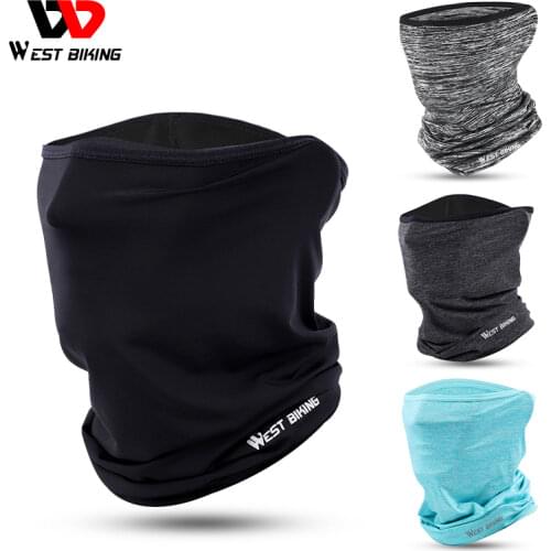 WEST BIKING Cycling Headwear Summer Men Anti-Sweat Breathable Bicycle Face Cover Running Bicycle Bandana Sports Scarf Headband