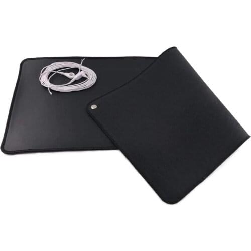 EARTHING Grounding desk Mat with cover bag mouse wrist pad EMF protection for health 68*26cm