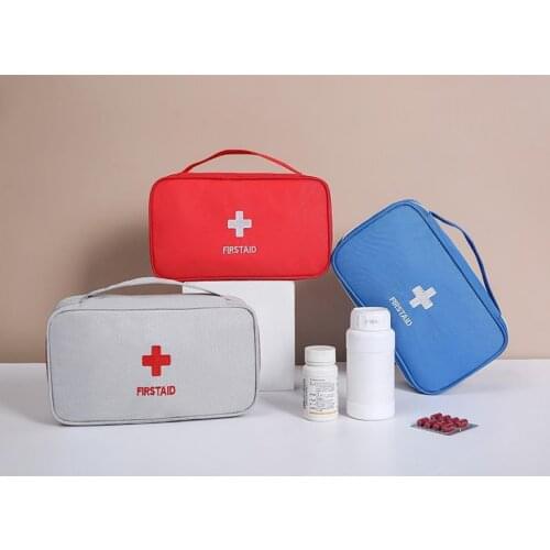 1Pc Pill Case Dispenser Travel Tablet Holder Drug Container Large Capacity Portable 6-Lattices Translucent Medicine Storage Box