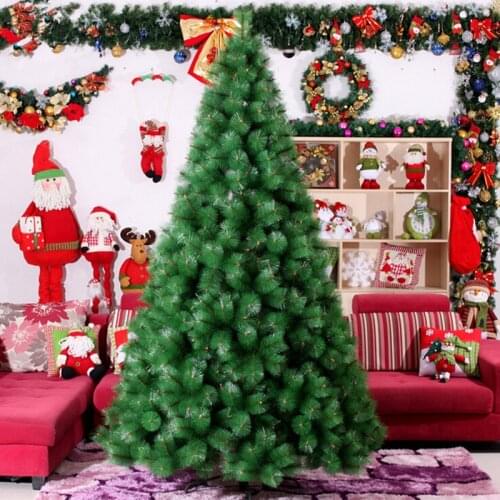 3.0m 4.0m large Christmas tree full of pine needles encryption Christmas decorations ornaments Home Hotels