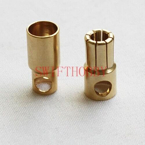 5 pair diameter 6mm Brushless Motor Power Connector Rc Boat