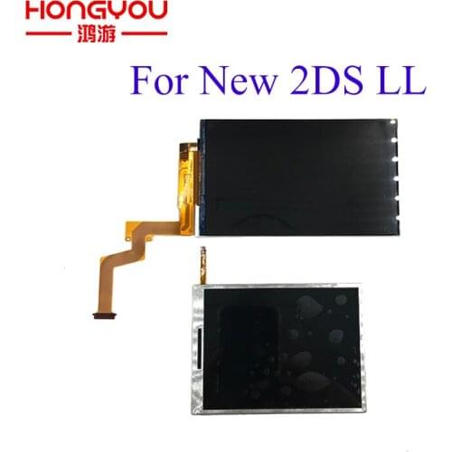 5Pcs Original New Buttom under TOP LCD Replacement Upper part Lcd Screen For Nintendo New 2DSLL XL LCD