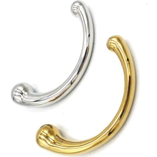 Stainless Steel Anal Hook G-Spot Wand Massage Stick Pure Metal P-Spot Anus Butt Plug Anal Dildo Adult Sex Toys For Women Men Gay