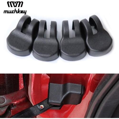 Car Covers Door Stopper Cover Protective Cover For Ford Kuga Escape MONDEO Explorer Edge Plastic 4pcs car styling