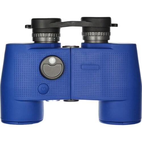 ZIYOUHU 7x50 army green binocular telescope waterproof binoculars with internal rangefinder compass