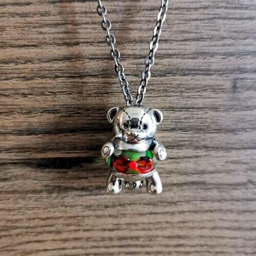 Handmade Animal Bead Charm Beads With Authentic 925 Sterling Silver Fit European Charm Bracelet Women Charm Beads Silver Jewelry