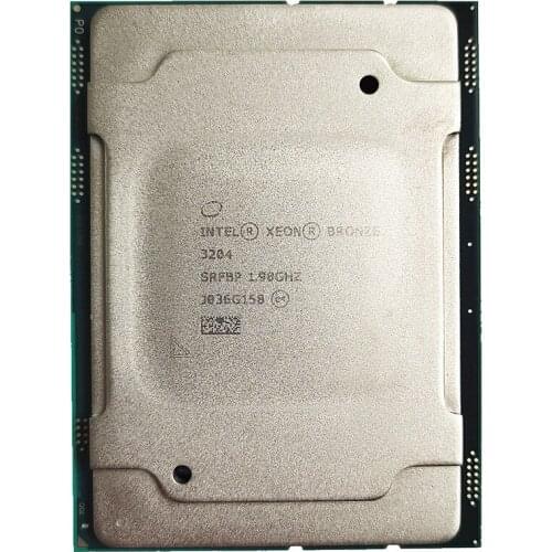 CD8069503956700 SRFBP CPU - SvrWS XP Cascade Lake-SP 6C 3204 1.9G 8.25M 85W