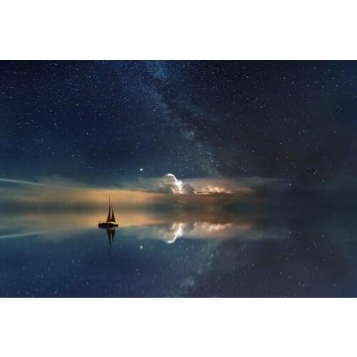 DIY 5D Diamond Mosaic Lake Scenery Patterns Handmade Diamond Painting Boat Cross Stitch Kits Diamond Embroidery tool Resin Arts