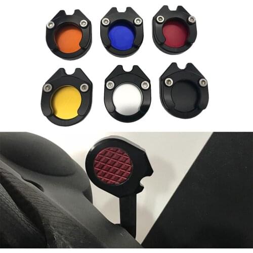 For Yamaha XMAX250 XMAX300 XMAX125 2017-2019 18 CNC Motorcycle Cover Under Center Side Stand Pad Mats Passenger Pedal Pads Plate