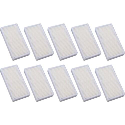10Pcs Robot Vacuum Cleaner Filter HEPA Filter for Conga Serie 950 Robot Vacuum Cleaner Accessories