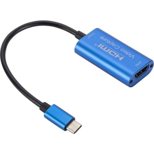 Kebidumei HD 1080P HDMI-compatible To Type-C/Micro USB/USB With Line Video Capture Card Game Record Live Streaming Broadcast