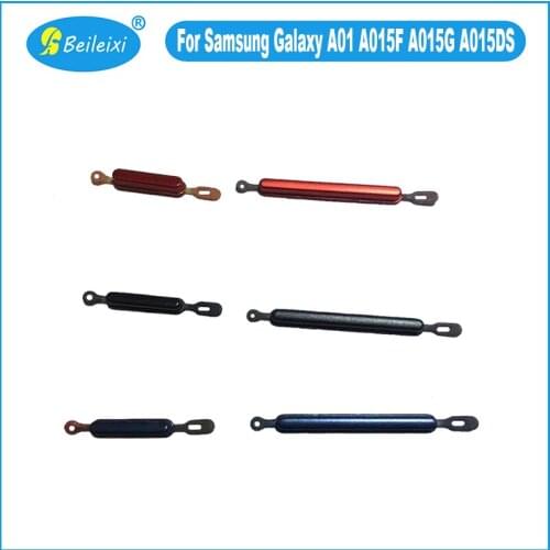 For Samsung Galaxy A01 A015F A015G A015DS Power Volume Button Side Key Button On Off Button Volume Button Replace Repair Parts