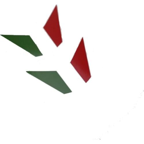 KODASKIN Motorcycle Italy Emblem Sticker Decals for ducati aprilia piaggio ( one pair )