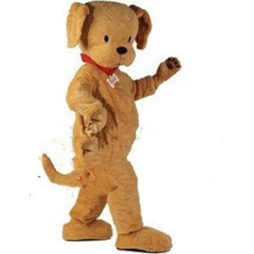 Brown Dog Mascot Costume Suits Cosplay Party Game Fancy Dress Outfits Advertising Promotion Carnival Halloween Parade Animal New