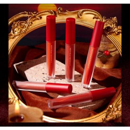Red Velvet Soft Mist Lip Glaze Diary The Same Lip Gloss Lipstick Lipstick Lip Mud Waterproof Moisturizing ​Lip Cosmetic TSLM1