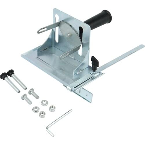 Multifunction Angle Grinder Stand Angle Cutting Bracket with Adjustable Base Plate Cover for 100mm Angle Grinder