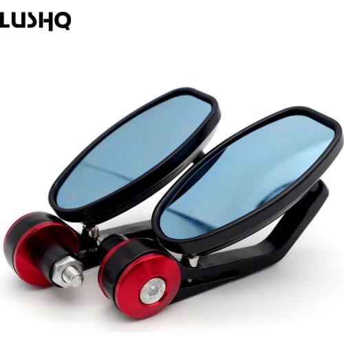 Motorcycle Accessories rearview mirrors Folding Handlebar End mirrors For yamaha mt 07 ducati scrambler kawasaki z650 msx125