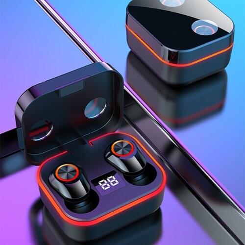 New M8 In-Ear Touch Headphones TWS BT5.1 Wireless Intelligent Noise Reduction Sports Game Music Earplugs With Battery Display