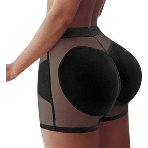 New Body Shapers Ladies Butt Lift Panties Tunny Control Padded Fake Ass Underwear Plus Size 3XL Female Breathable Shapewear