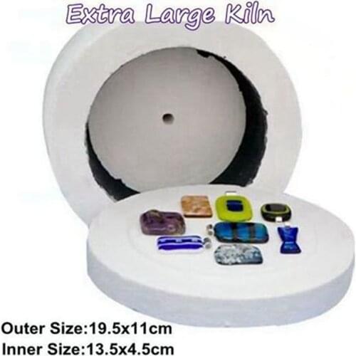 Low Price Wholesale Large Microwave glass kiln for fused glass & DIY your own glass pendants in Microwave Kiln