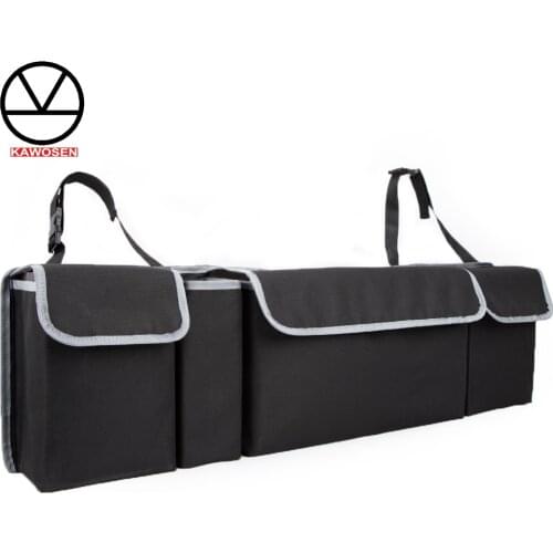 Car Trunk Organizer Adjustable Backseat Storage Bag High Capacity Multi-use Oxford Automobile Seat Back Organizers CTOB02