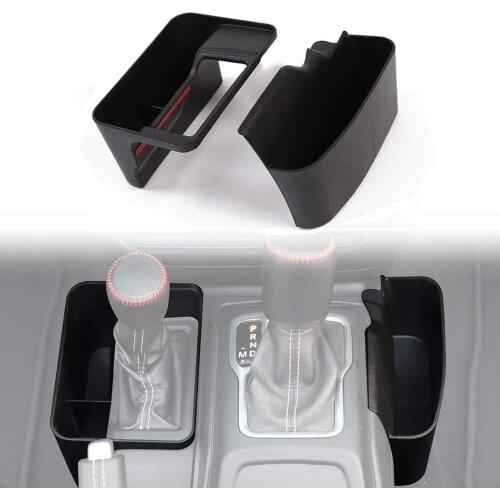 Car Tidying Box Center Console Storage Organizer Tray Interior Accessory for 2018-2020 Jeep Wrangler JL JLU & 2020 Gladiator JT
