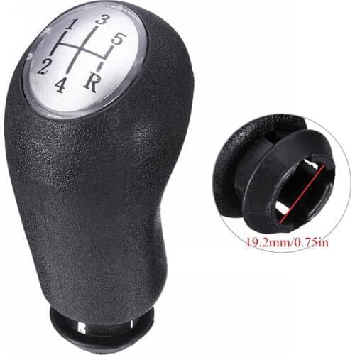 5 Speed Car Manual Gear Shift Knob Gearshift Shifter Knob for Renault Clio III 2005-2009 Megane II 2002-2009 Scenic II 2003-2006