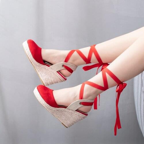 Crystal Queen Womens Ankle Strap Sandals Comfortable Slippers Ladies Casual Shoes Breathable Flax Hemp Canvas Pumps