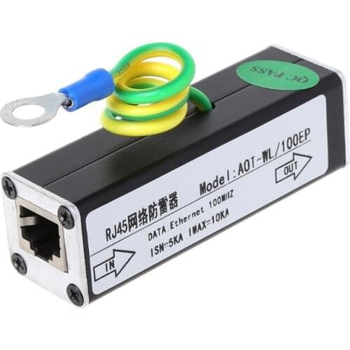 Network RJ45 monitoring equipment camera protector surge protector Protection device Arrester